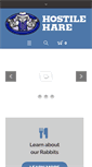 Mobile Screenshot of hostilehare.com